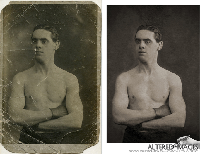 Photo Restoration by Altered Images