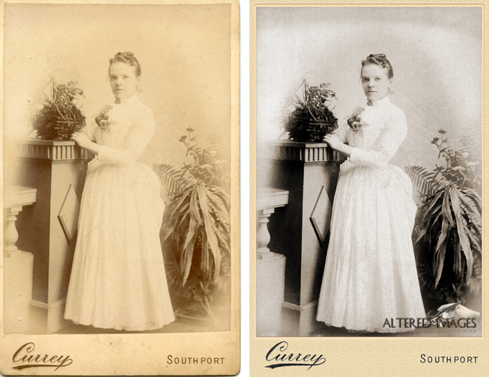 Photograph restoration by Altered images