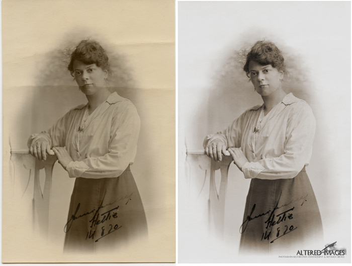 Photograph Restoration by Altered Images