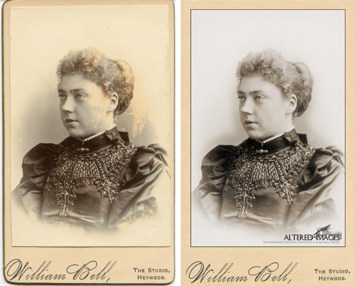 Photograph Restoration by Altered Images
