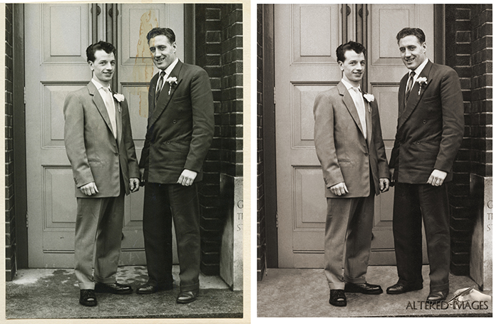 Photograph Restoration by Altered Images