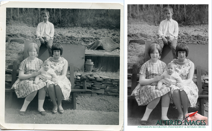 Photograph Restoration by Altered Images