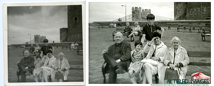 Photograph Restoration by Altered Images