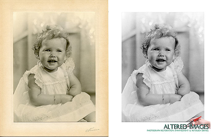 Photograph Restoration by Altered Images