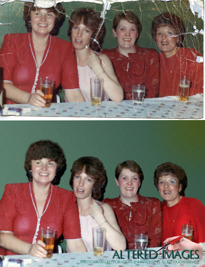 Photograph Restoration by Altered Images