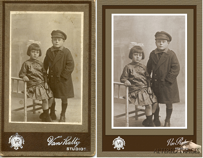 Photograph Restoration by Altered Images