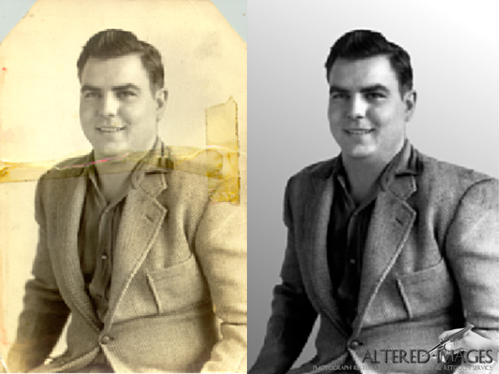 photo restoration by Altered images